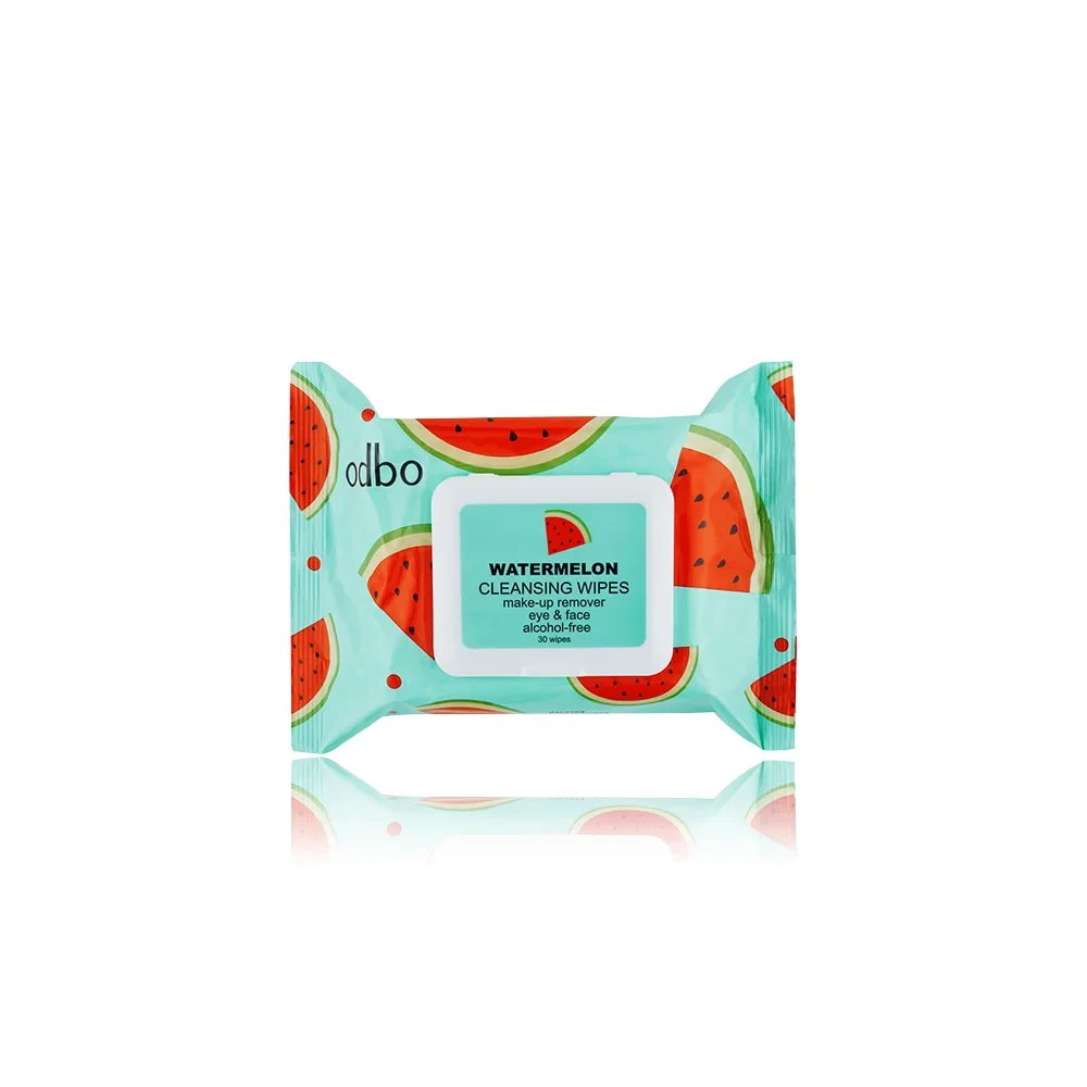 Odbo Watermelon Cleansing Wipes Make-up Remover