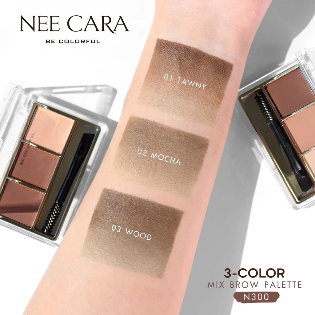 Nee Cara 3 Color Mix Eye Brow Powder