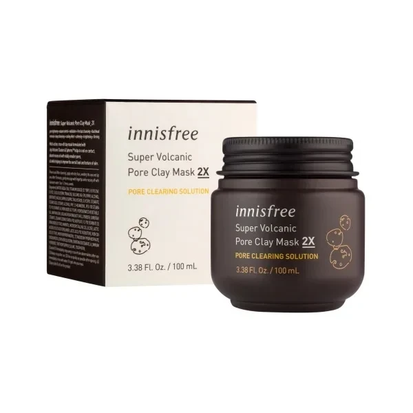 Innisfree Super volcanic pore clay mask 2X