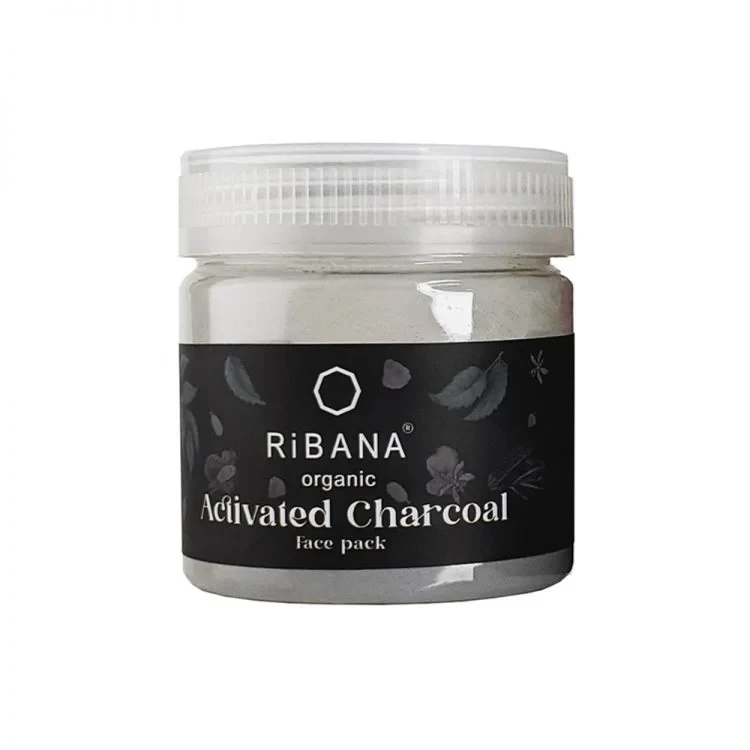 Ribana Activated Charcoal Facepack (50gm)