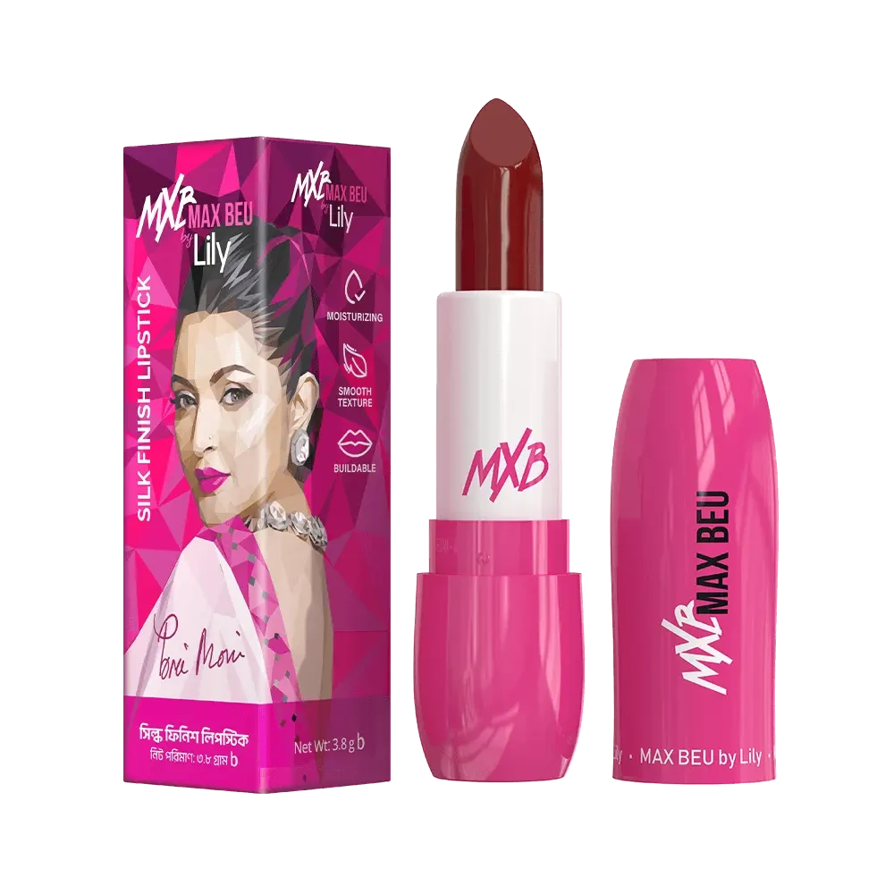 Lily Maxbeu Silk Finish Lipstick – 53 (3.8g)