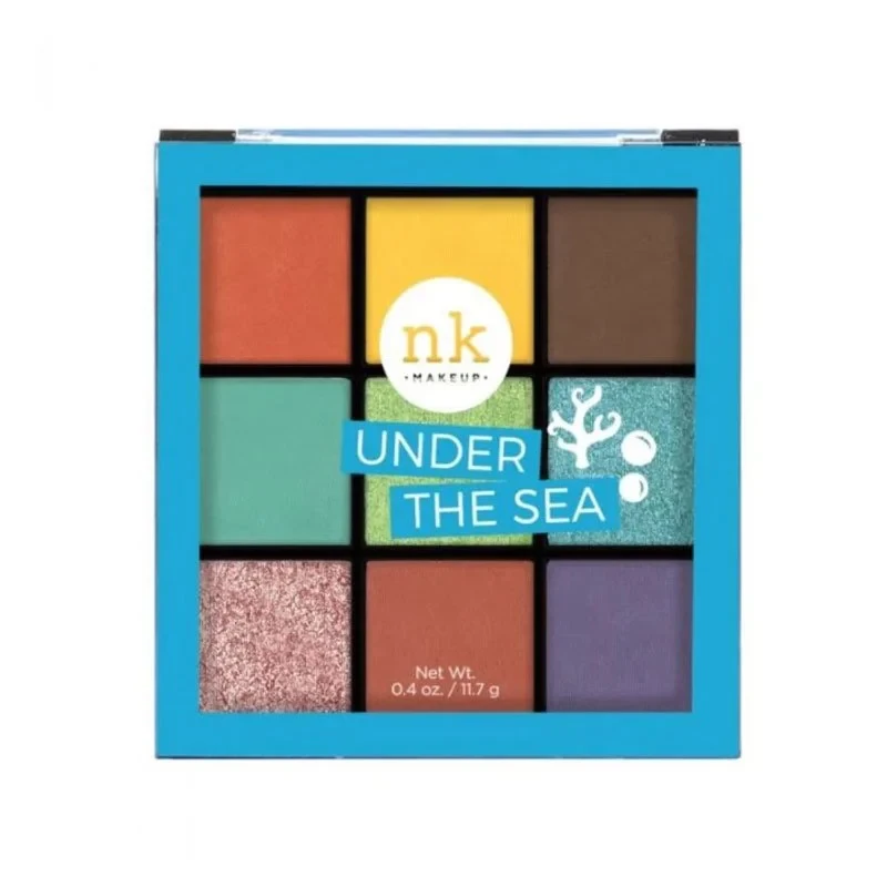 NICKA K Nine Color Eyeshadow Palette Under The Sea