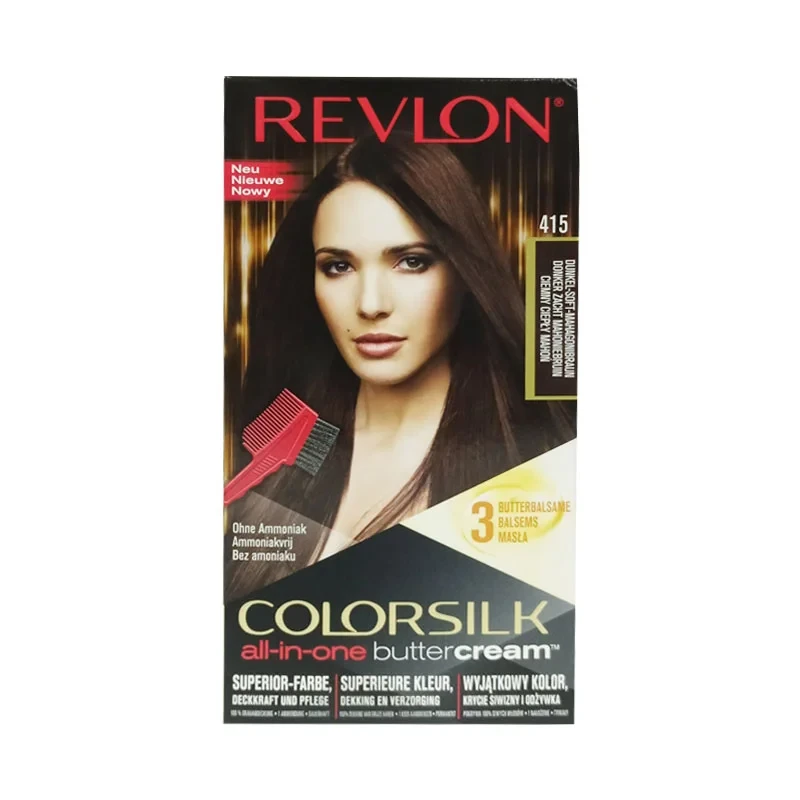 Revlon Colorsilk butter cream-415 Dark Soft mahogany