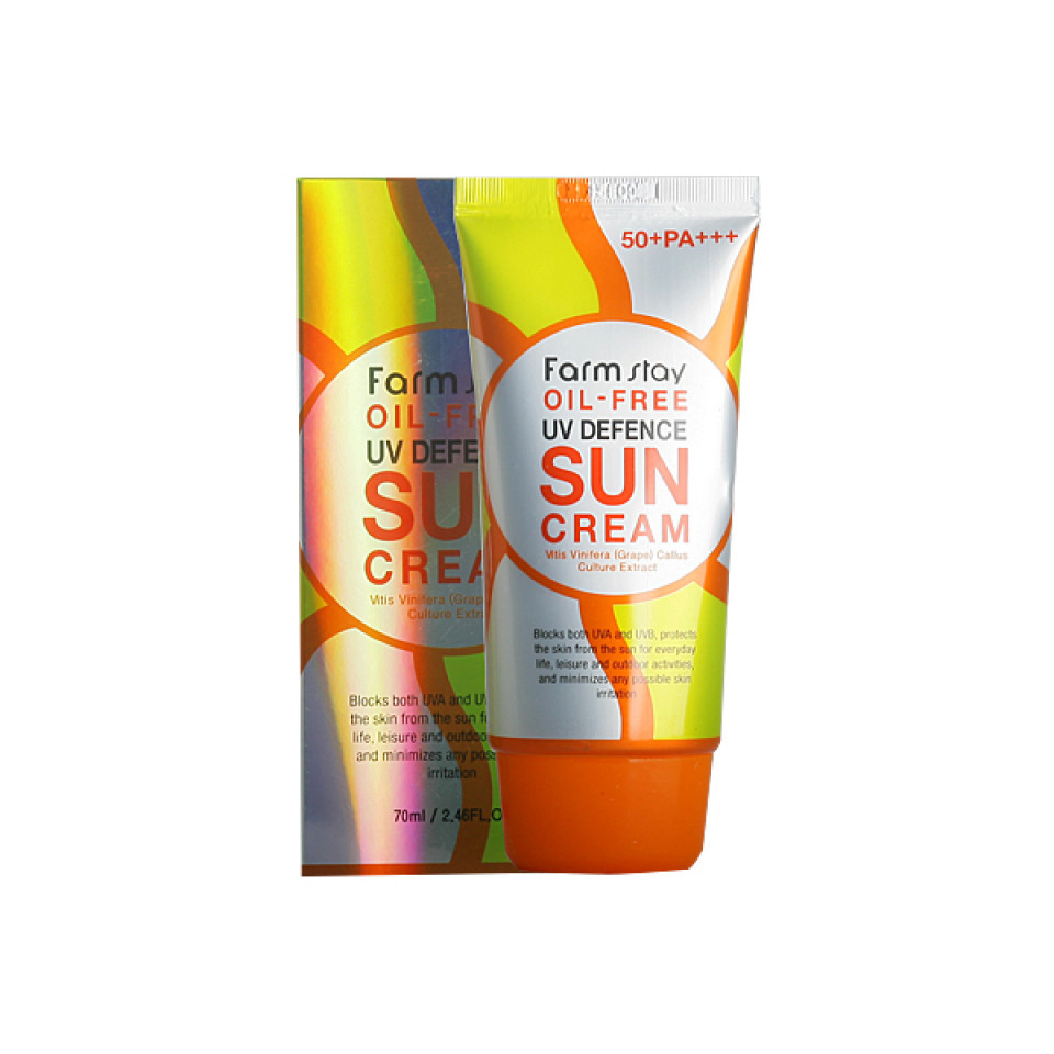 Farmstay Oil-Free Uv Defence Sun Cream Spf50+ Pa+++ (70ml)