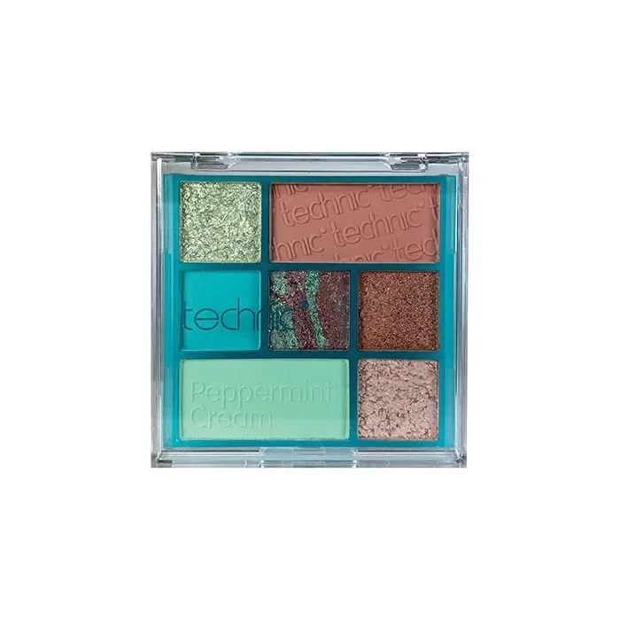 Technic Pressed Pigment Palette Peppermint Cream (10.5gm)