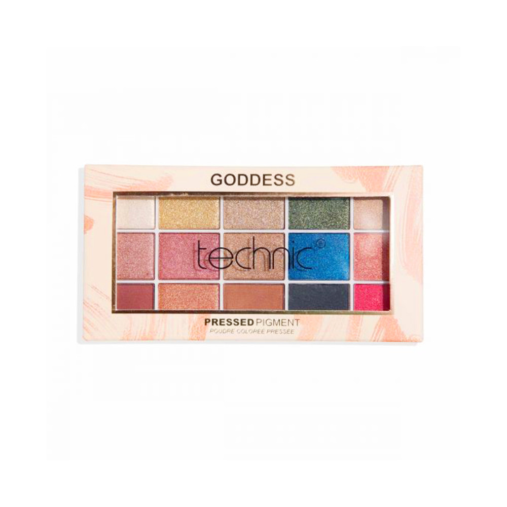 Technic Pressed Pigment Eye Shadow Palette – Goddess – 30g