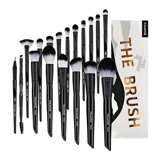 Maange 18 Pcs The Brush Set- Black