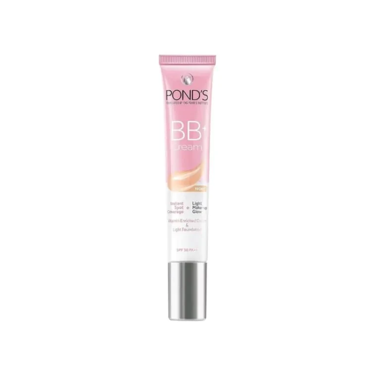 Ponds BB+ Cream Instant Spot Coverage + Light Make-up Glow Ivory (18gm)