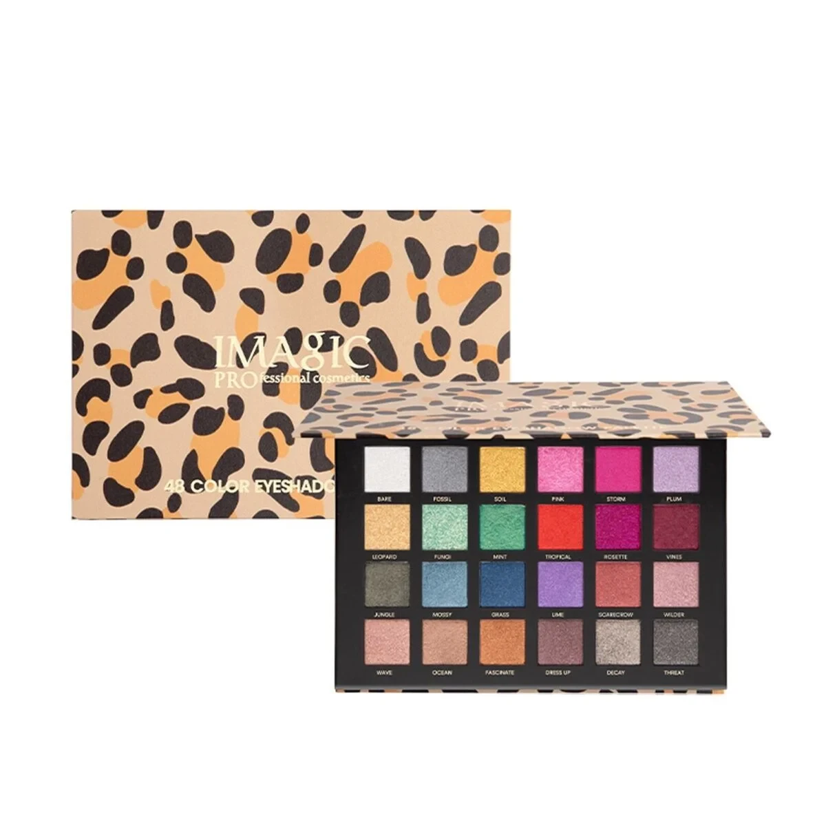 Imagic Pro Professional Cosmetics 48 Colors Eyeshadow Palette(86.4g)