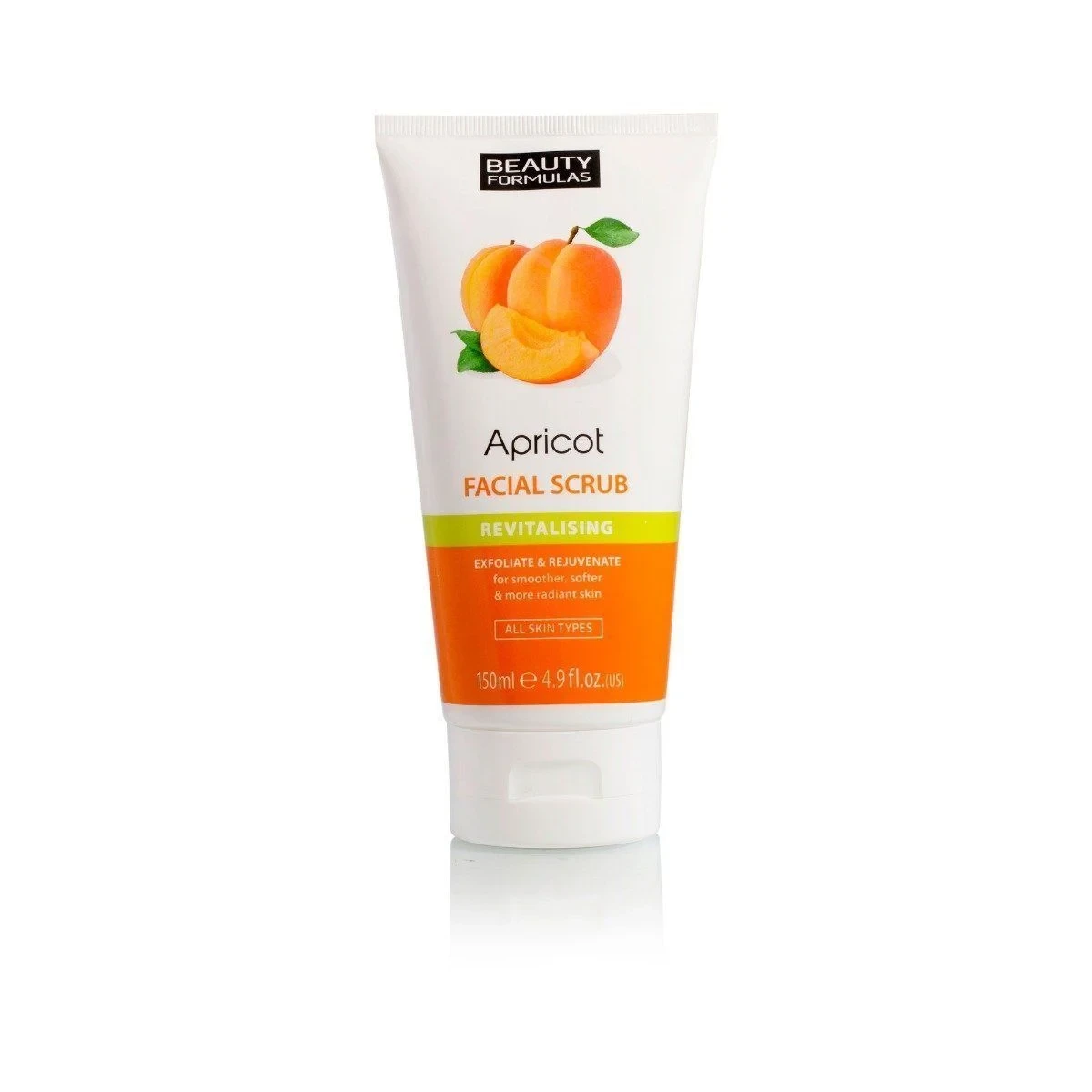 Beauty Formulas – Apricot Revitalising Facial Scrub – 150ml