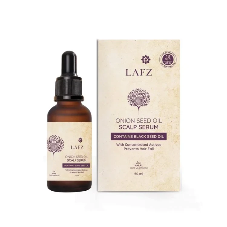 LAFZ Halal Onion Seed Oil Scalp Serum (50ml)