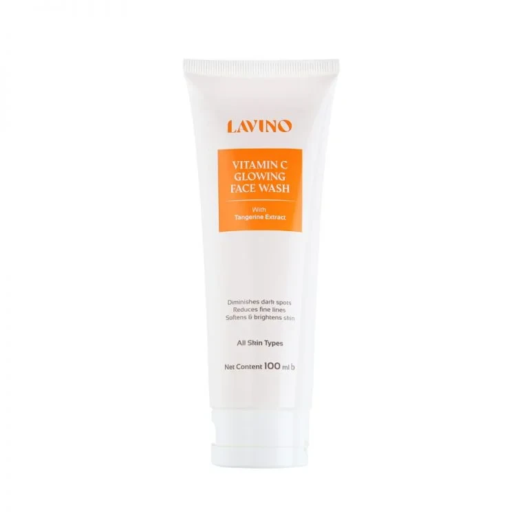 Lavino Vitamin C Face Wash – with Tangerine Extract (100ml)