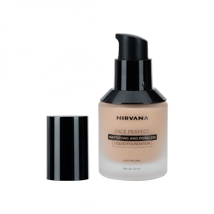 Nirvana Color Face Perfect Liquid Foundation – Light Natural (30ml)