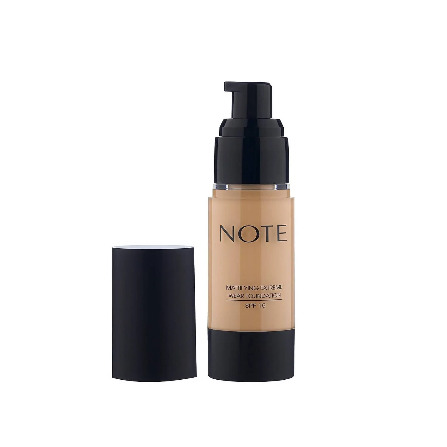 NOTE MATTIFYING EXTREME WEAR FOUNDATION 03 PUMP Medium Beige