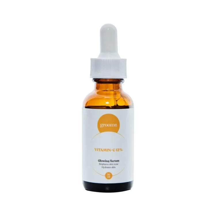 Groome Vitamin-C 12% Glowing Serum (30ml)