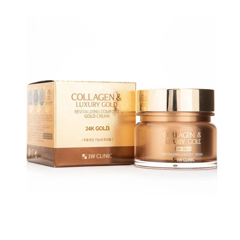 3W Clinic Collagen And Luxury Gold Cream (100g)