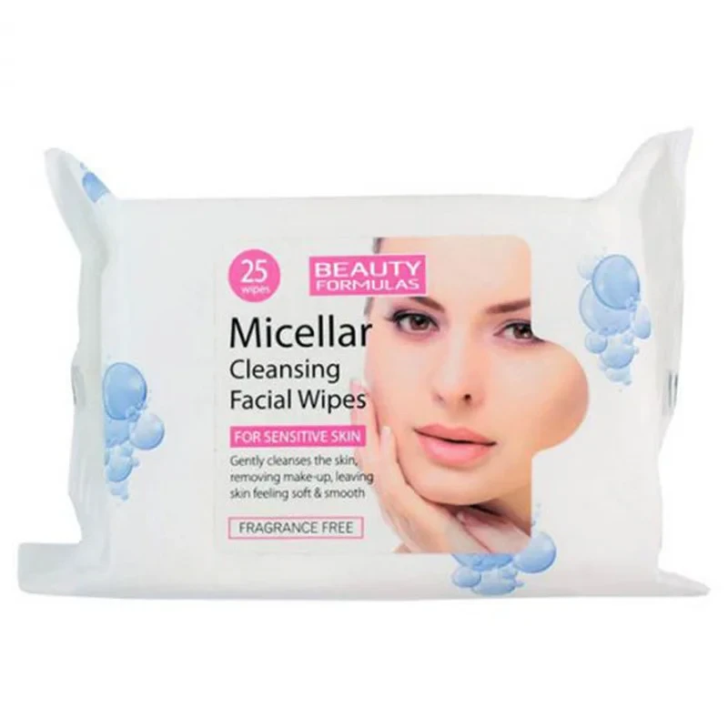 Beauty Formulas micellar Cleansing Facial Wipes