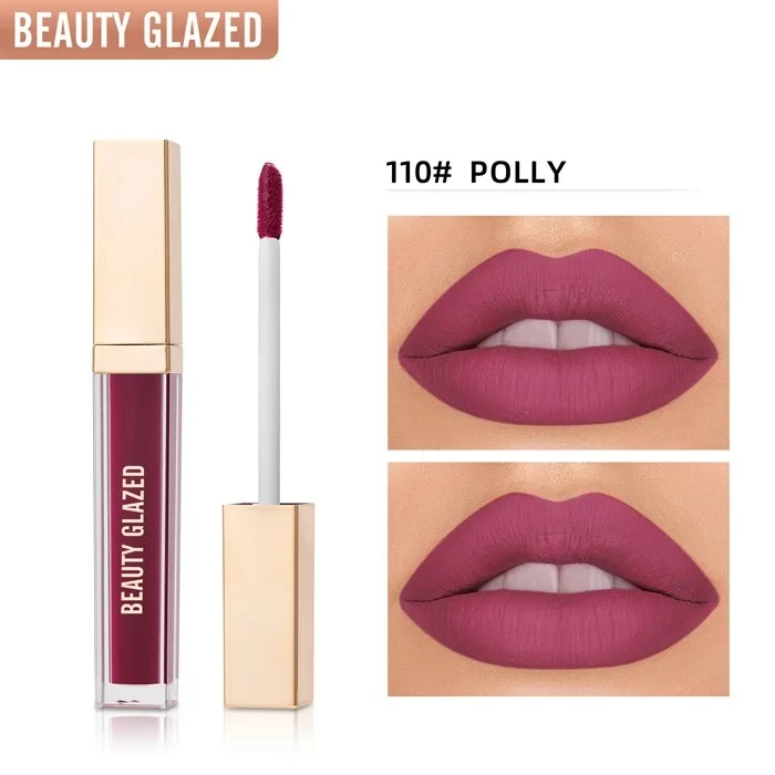 Beauty Glazed True Matte Lipstick- 110 Polly