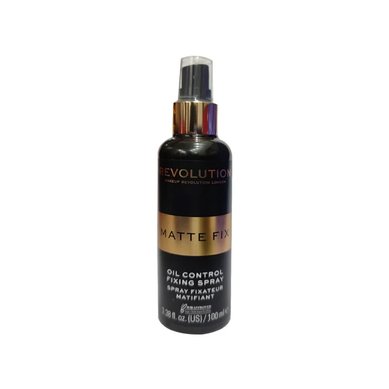 Makeup Revolution Matte Fix Oil Control Fixing Spray -Black (100 ml)