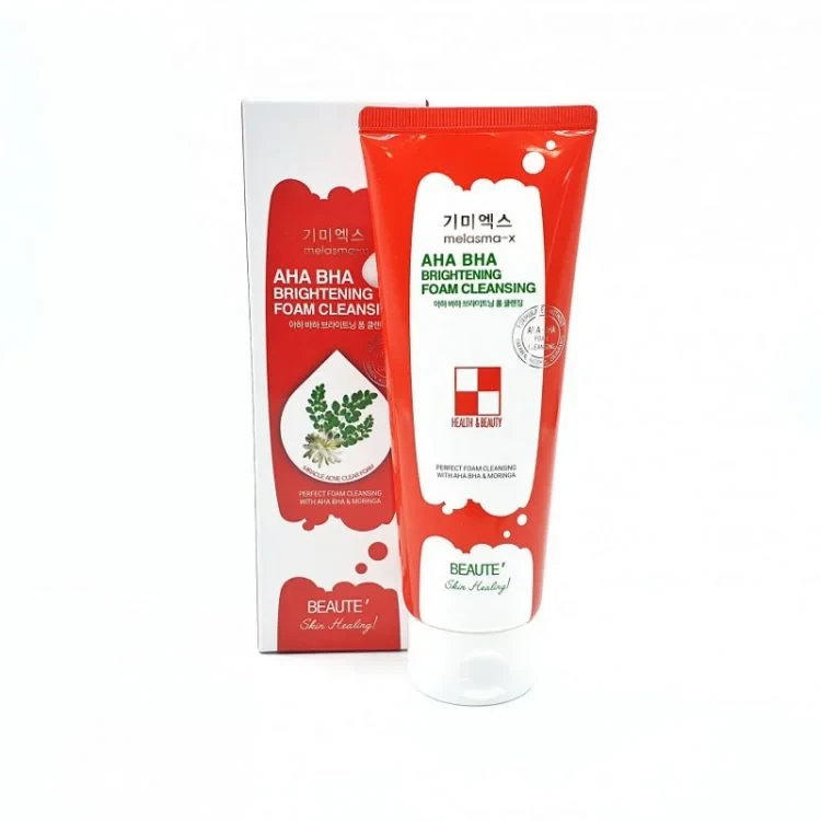 Beaute Melasma X Aha-Bha Brightening Foam Cleansing (160ml)