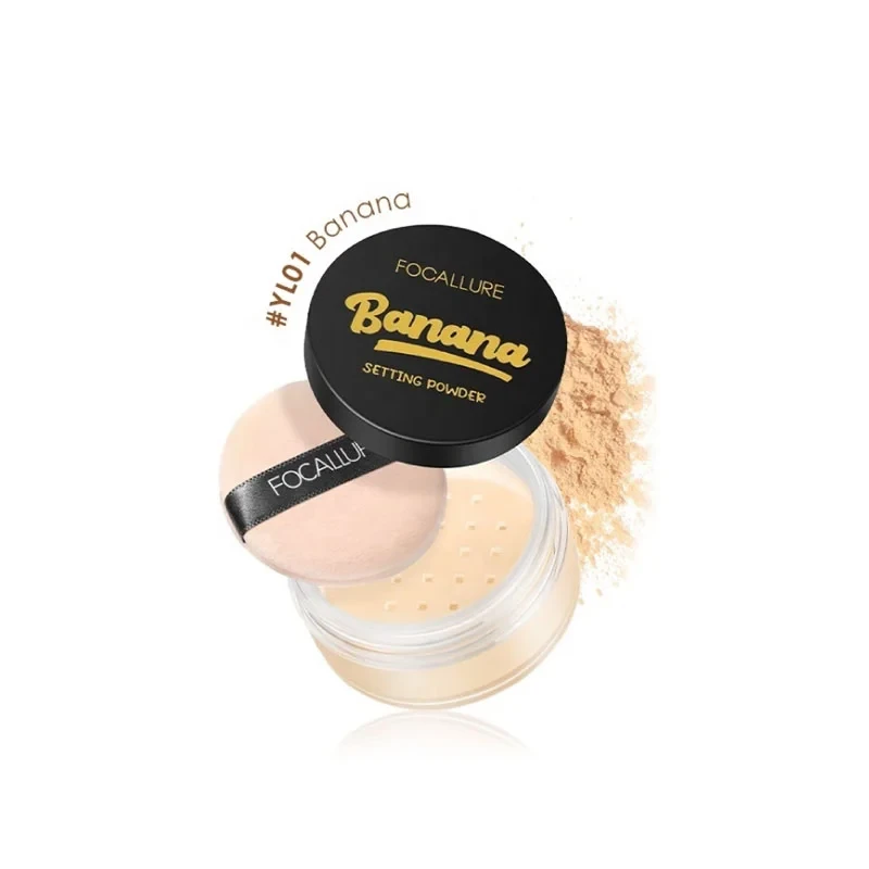 Focallure Matte Setting Loose Powder (7gm) – 01 Banana