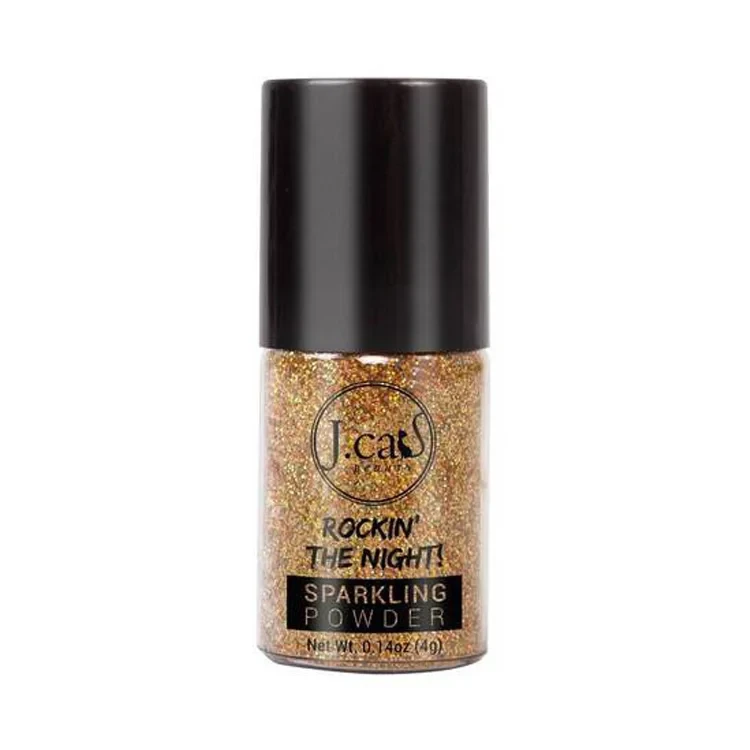 J.Cat Rockin’ The Night Sparkling Powder SP204 Gold Road (4gm)