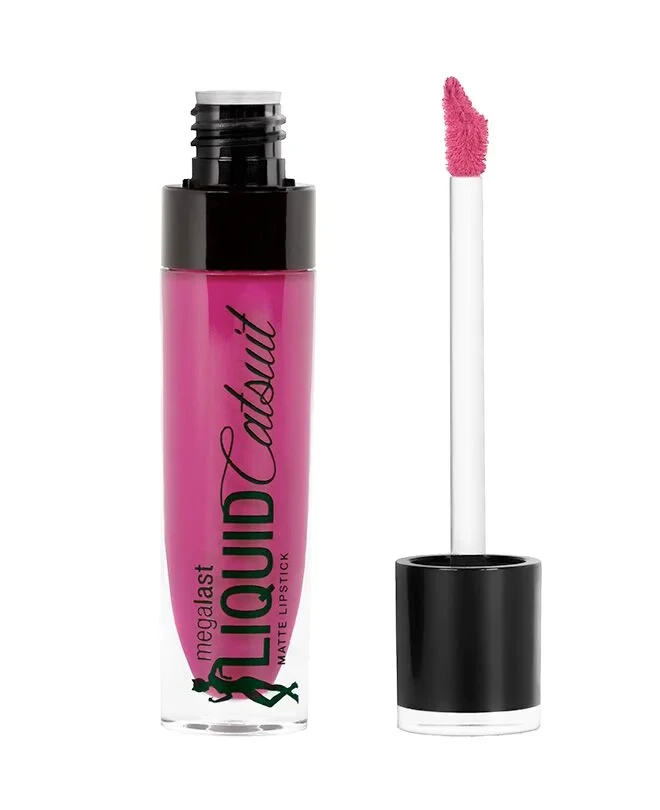 wet n wild MegaLast Liquid Catsuit Matte Lipstick -Nice To Fuchsia