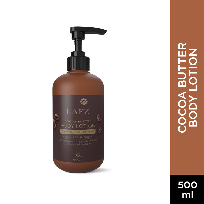 Lafz Body Lotion – Cocoa Butter (500ml)