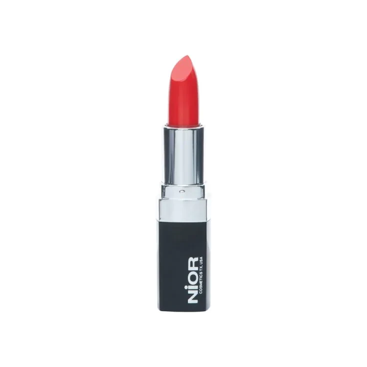 NIOR Velveteen Matte Lipstick Coral Red (3.5gm)