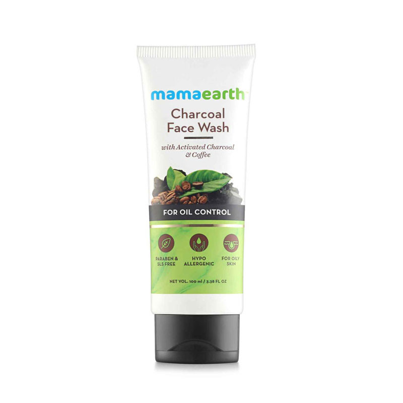 Mamaearth charcoal facewash for oil control (100ml)