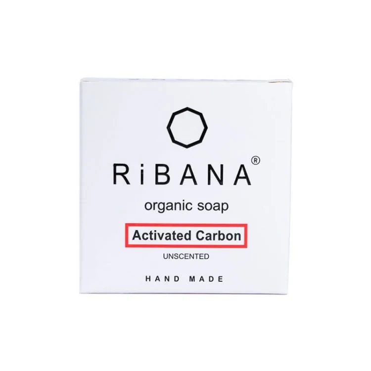 RIBANA Activated Carbon Soap (95gm)