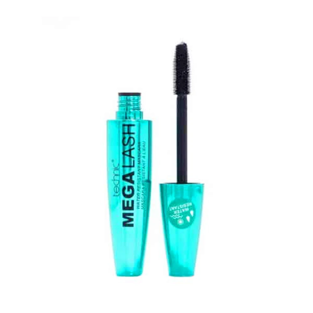 Technic Mega Lash Waterproof Mascara, Black, 12 ml