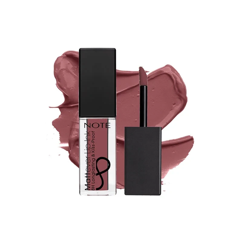 Note Mattever Lip Iink 07 Mauve On