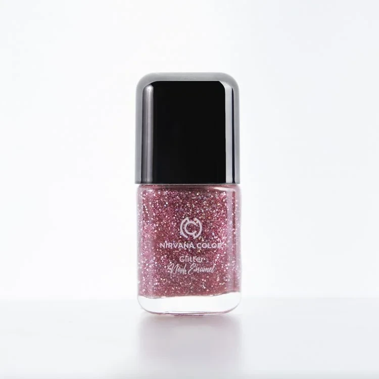 Nirvana Color Glitter Nail Enamel – Precious Love -19 (8ml)