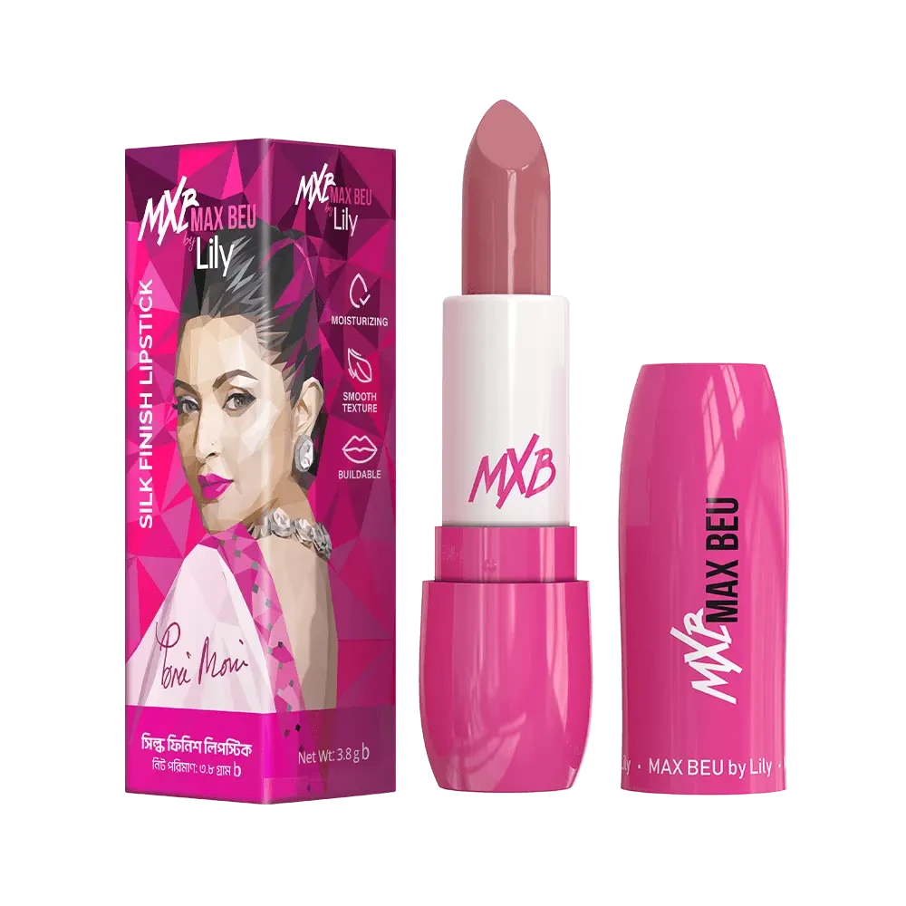 Lily Maxbeu Silk Finish Lipstick – 52 (3.8g)