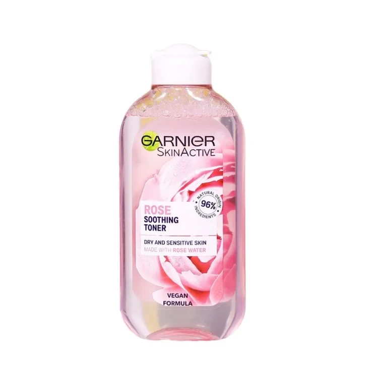 Garnier Soothing Botanical Toner With Rose Water (200ml)