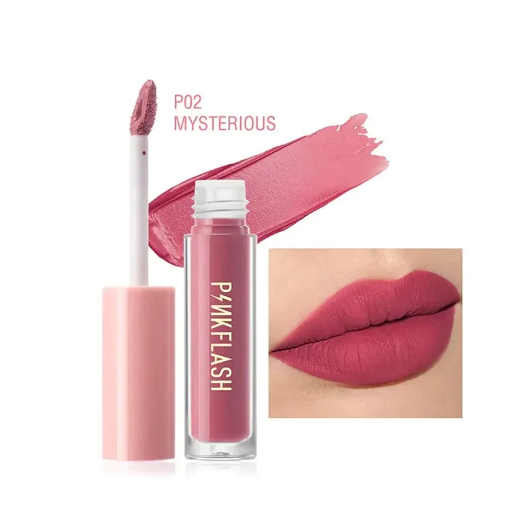 PINKFLASH Melting Matte Waterproof Lipcream – P02 (2.5ml)