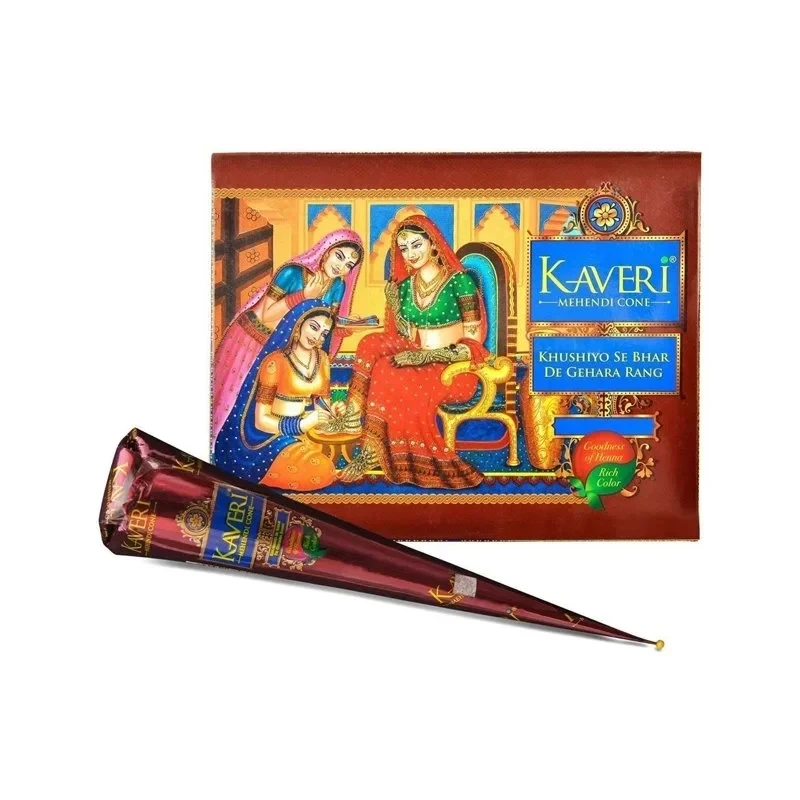 Kaveri Mehedi Cone Rich Color – 1 Cone