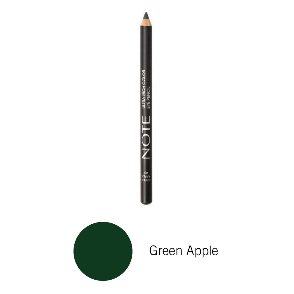 Note Ultra Rich Color Lip Pencil 03 Green Apple