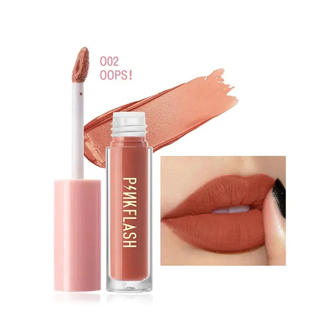 PINKFLASH Melting Matte Waterproof Lipcream – O02 (2.5ml)