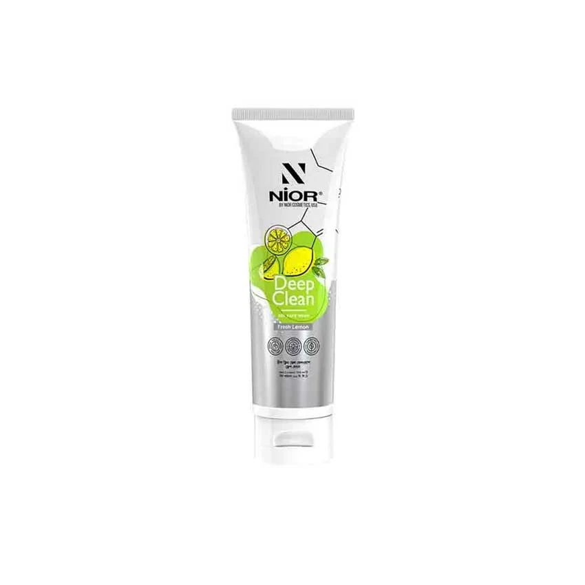 Nior Deep Clean Gel Face Wash Fresh Lemon 100ml