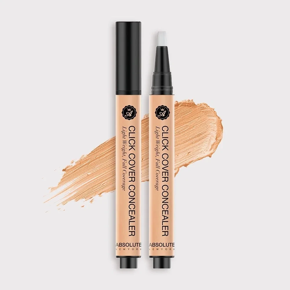 Absolute New York Click Cover Concealer- Light Yellow (3.0 ml)