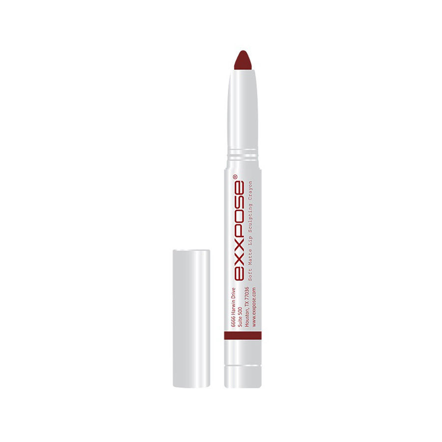 Exxpose Soft Matte Lip Sculpting Crayon Crushed Desire (1.4gm)