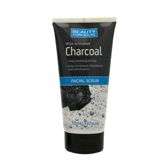 Beauty Formulas Charcoal Facial Scrub