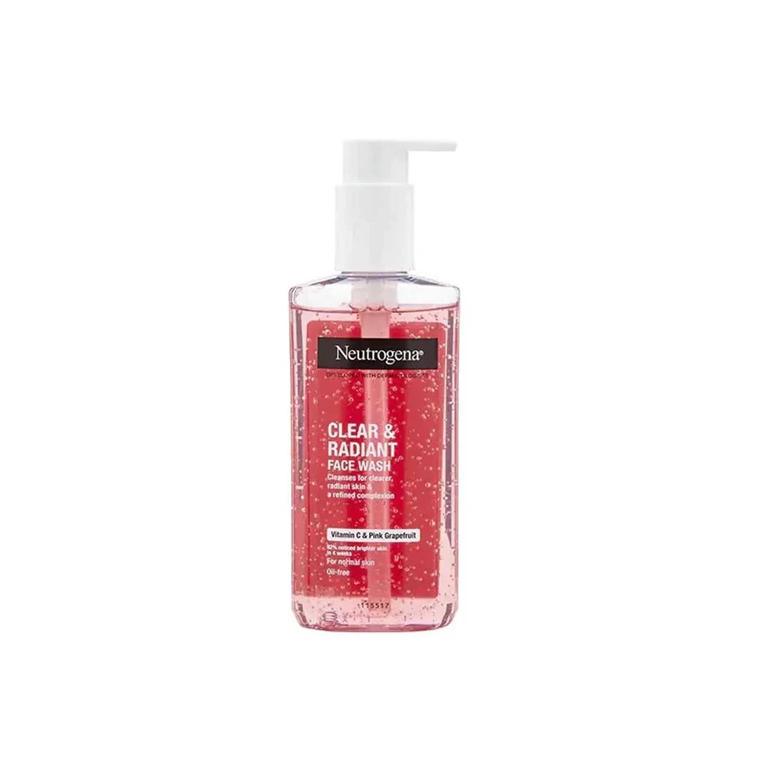 Neutrogena Clear & Radiant Face Wash with Vitamin C (200ml)