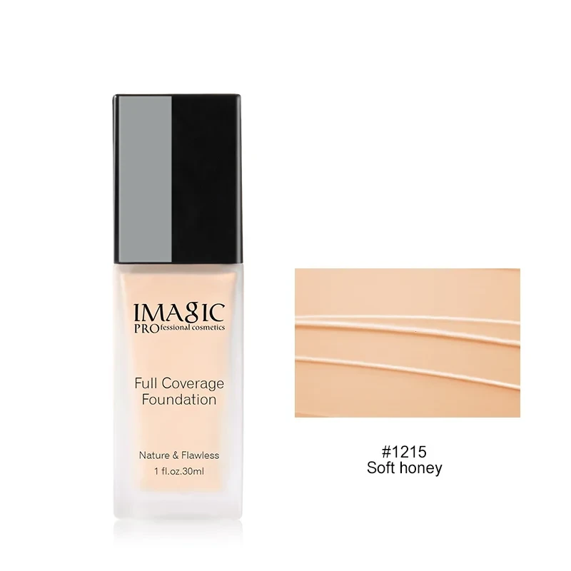 Imagic Full Coverage Foundation (1215) Soft Honey (30ml)