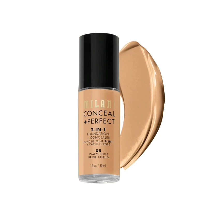 Milani Conceal + Perfect 2-In-1 Foundation + Concealer 05 Warm Beige (30ml)