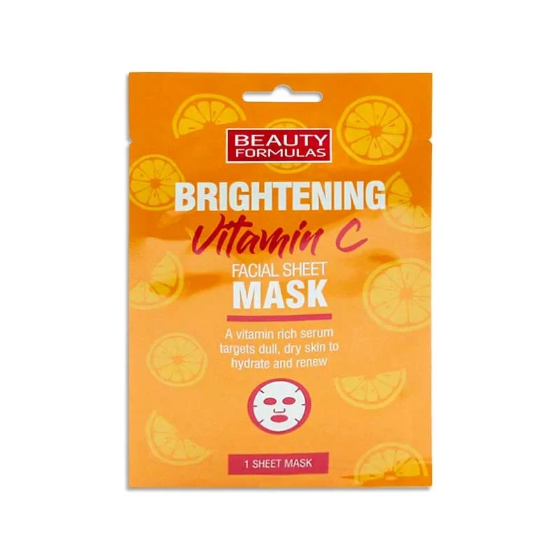 Beauty Formulas Vitamin C Sheet Mask (1pcs )