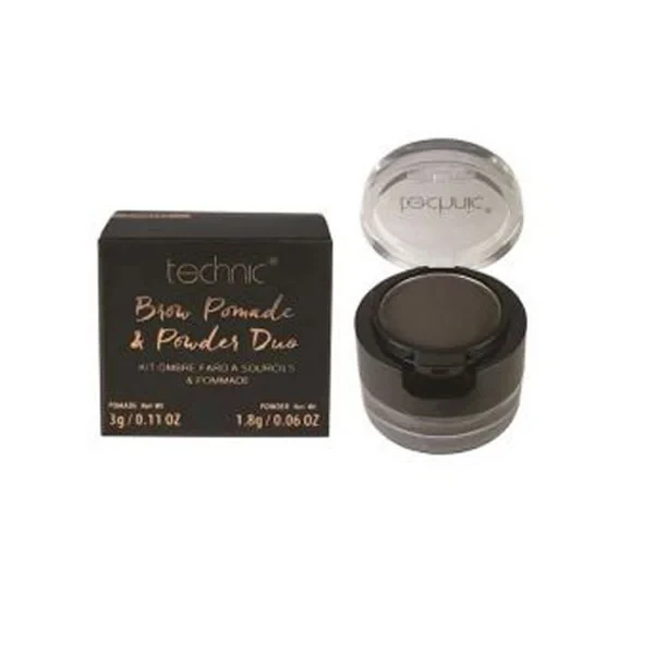 Technic Brow Pomade & Powder Duo Kit Dark (3gm)