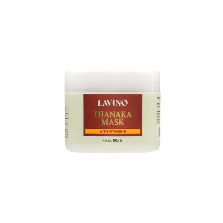 Lavino Thanaka Mask With Vitamin – E (50gm)